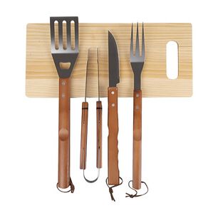 Set Parrillero Brasas 5 Piezas Doral