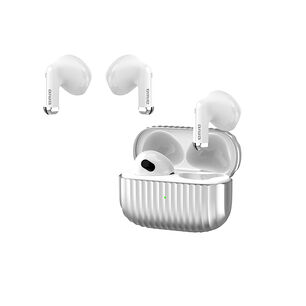 Aud&iacute;fonos Bluetooth Inal&aacute;mbricos Aiwa Awtwsgm1 4,5 Hrs Ipx4 Gris Met&aacute;lico
