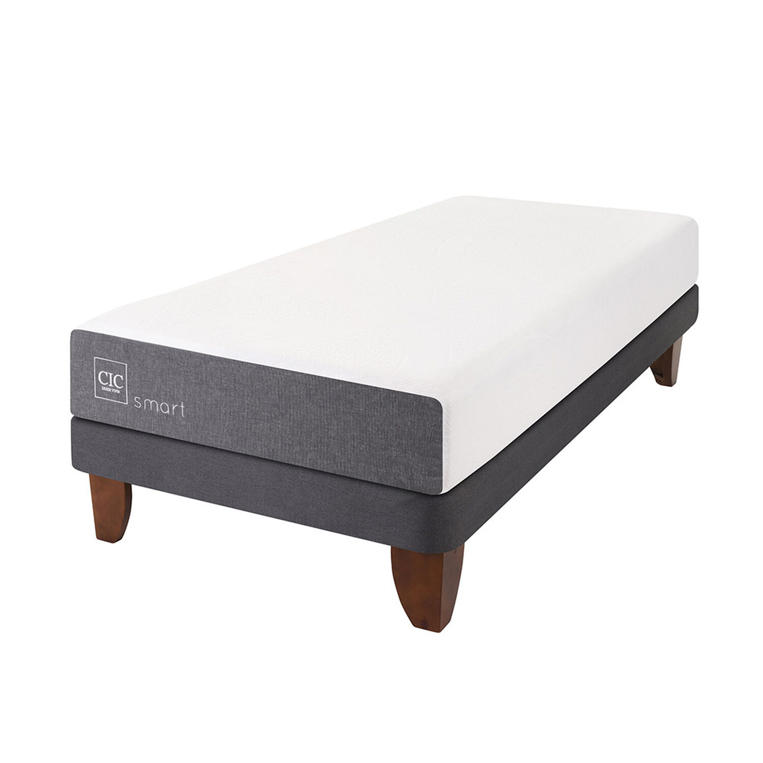 Cama Europea Cic Smart / 1.5 Plazas / Base Normal image number 0.0