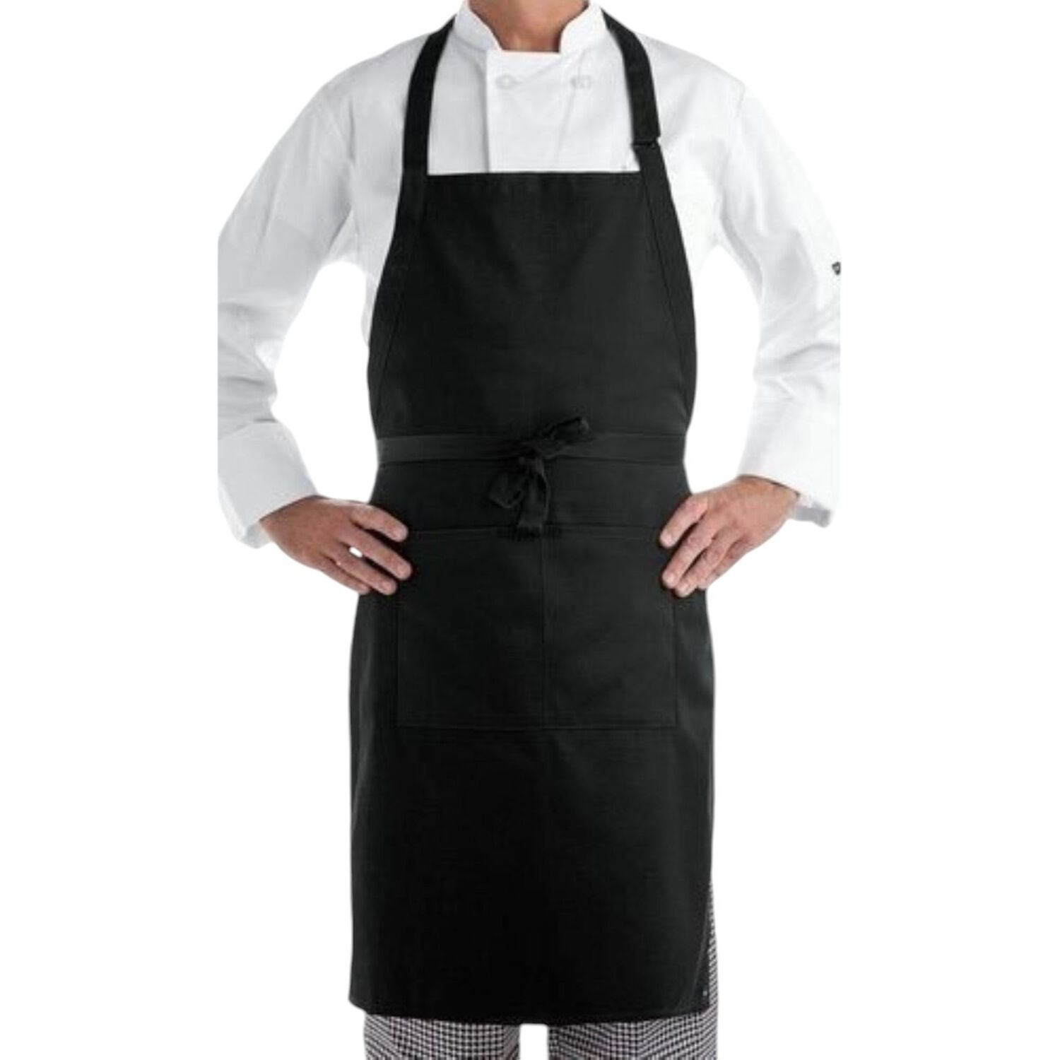 Pechera Delantal Impermeable Cocina Gastronomia Unisex image number 2.0