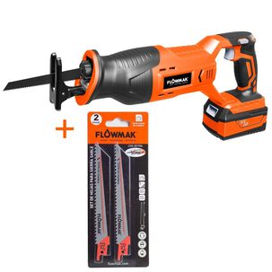 Kit Sierra Sable Inalámbrica Y 2 Hojas Sierra Sable