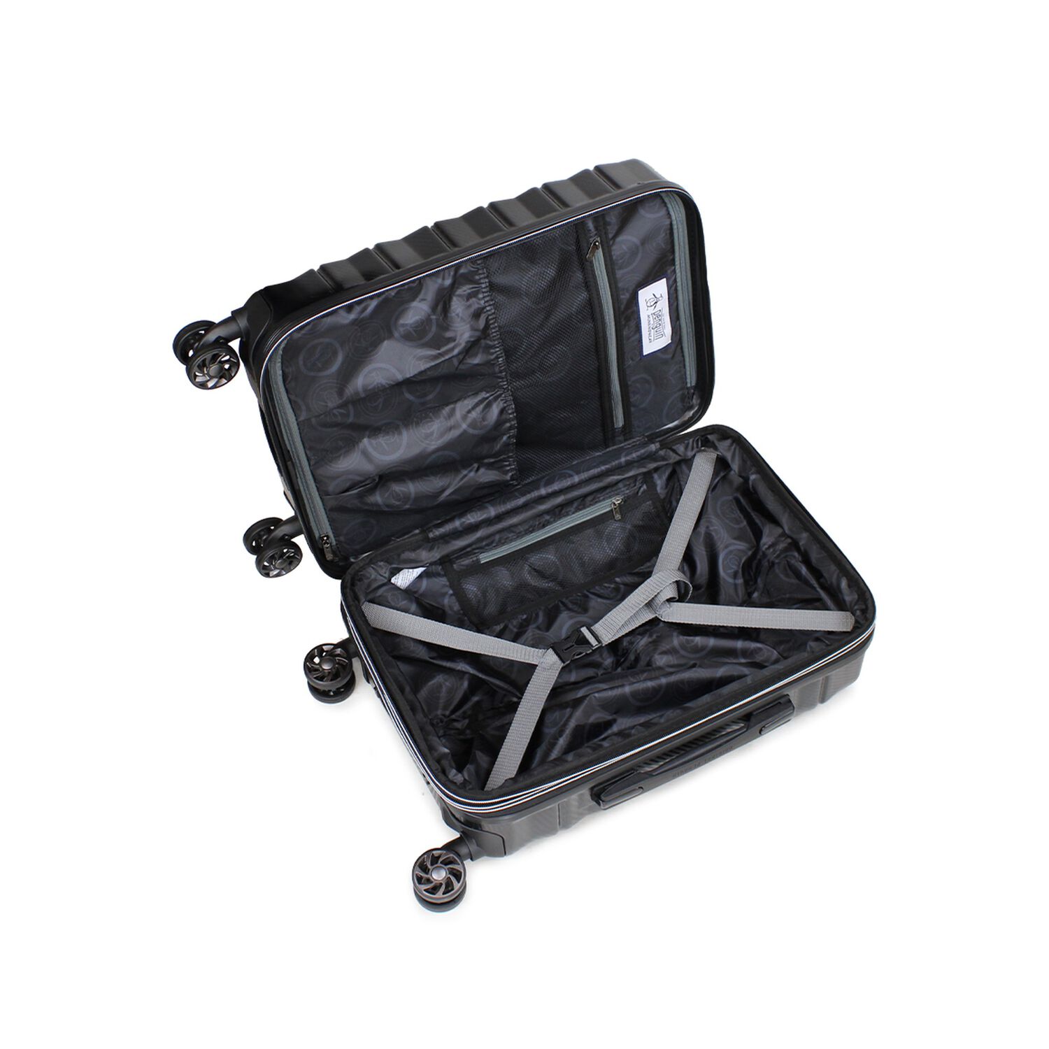 Maleta Cabina S (10 Kg) Rocky Gris Penguin image number 1.0