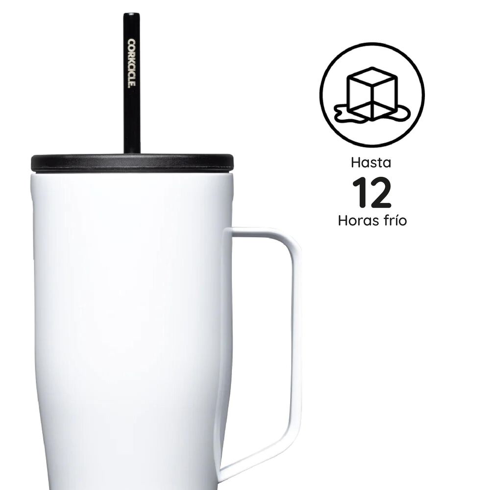 Vaso Térmico Cold Cup Xl 880ml Gloss White image number 3.0