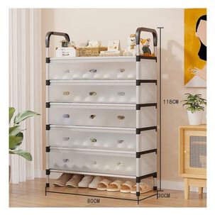 Zapatera Organizadora Multiusos Antipolvo Con Cajones Tela