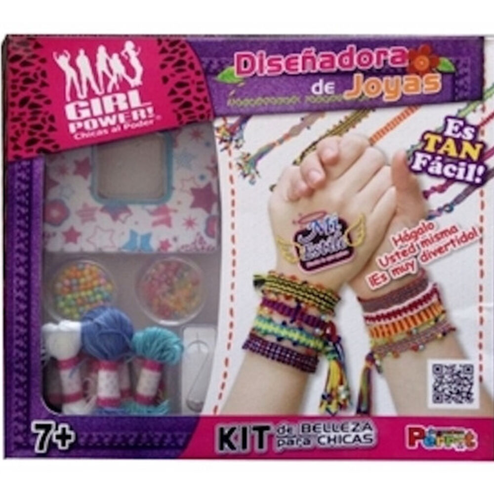 Set De Mostacillas Para Hacer Pulseras Girl Power image number 5.0