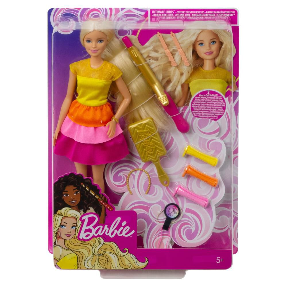 Barbie Fashionista Muñeca Peinados De Ensueño image number 2.0