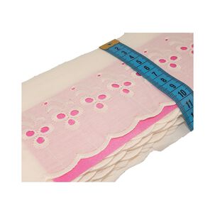 Broderie Bordado 248 Pieza 6.50mt Color Beige