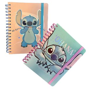 Libreta Espiral Stitch Hojas Lineadas 96hjs A5 Mooving