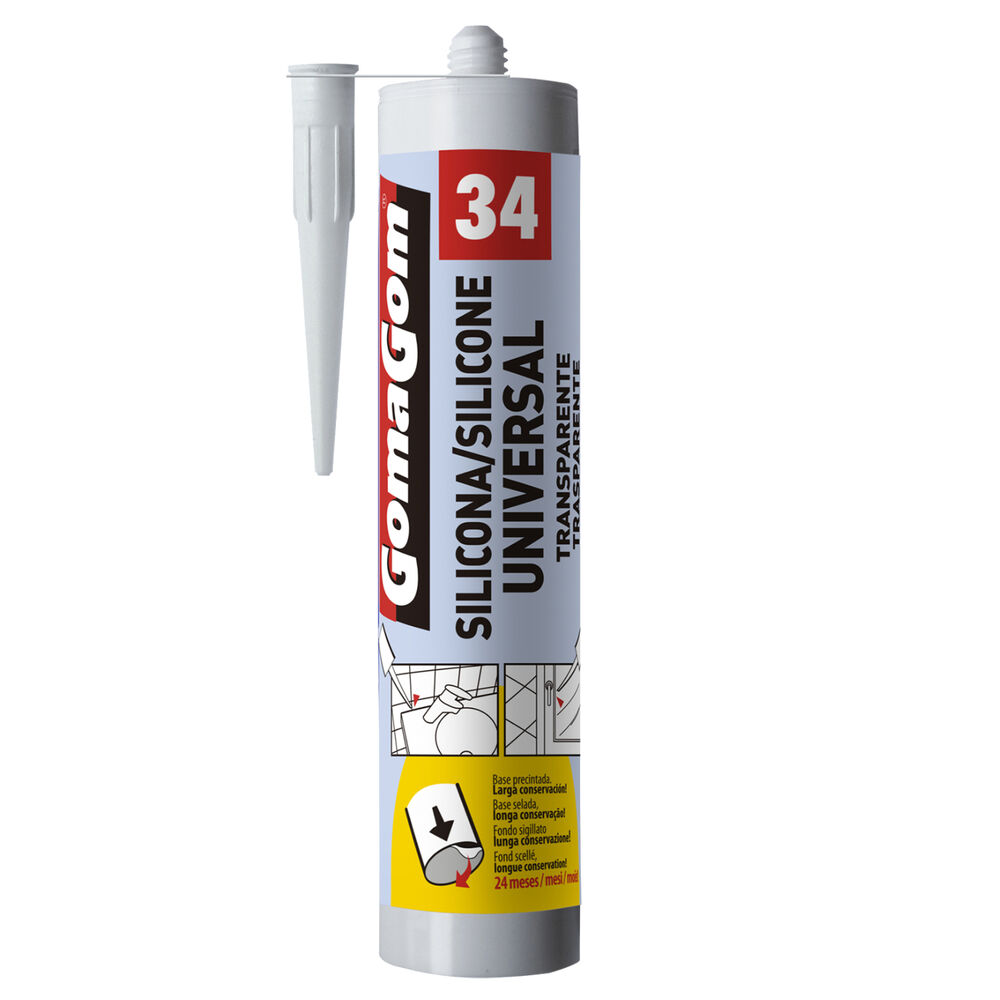 Silicona Transparente 260ml Gomagom - Ps image number 0.0
