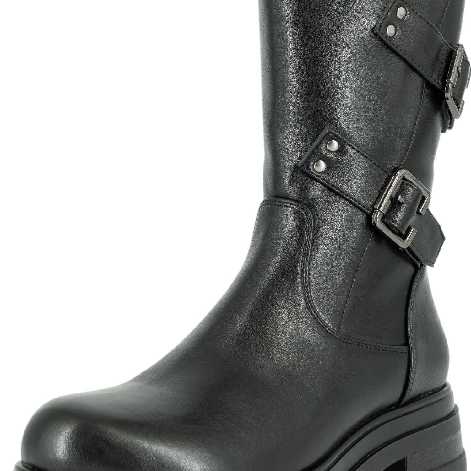 Bota Biker Zara Negro Alquimia image number 4.0