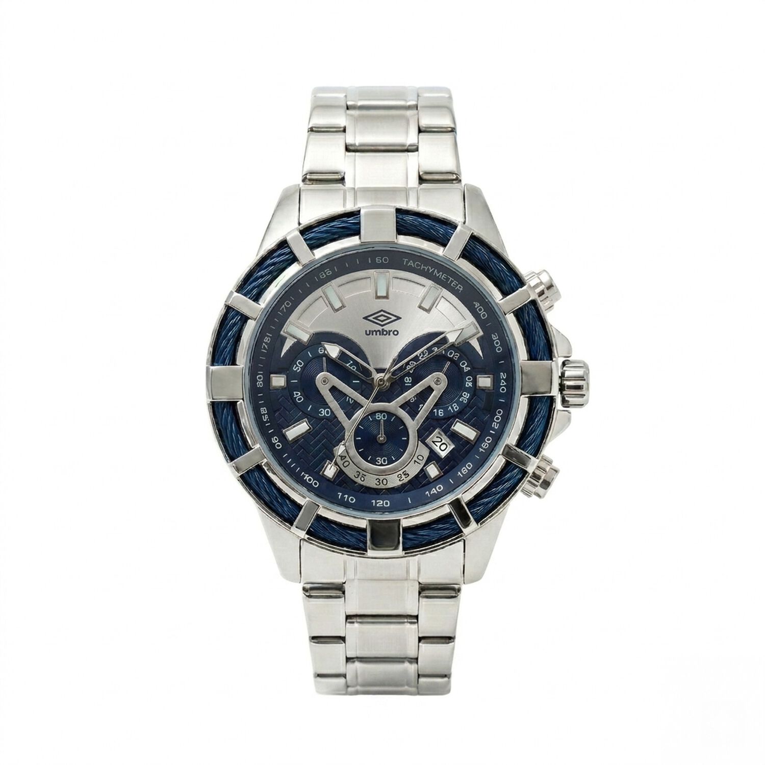 Reloj An&aacute;logo Hombre Umbro Plus Plateado Umbp-1500-69 image number 0.0