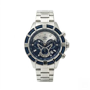 Reloj An&aacute;logo Hombre Umbro Plus Plateado Umbp-1500-69