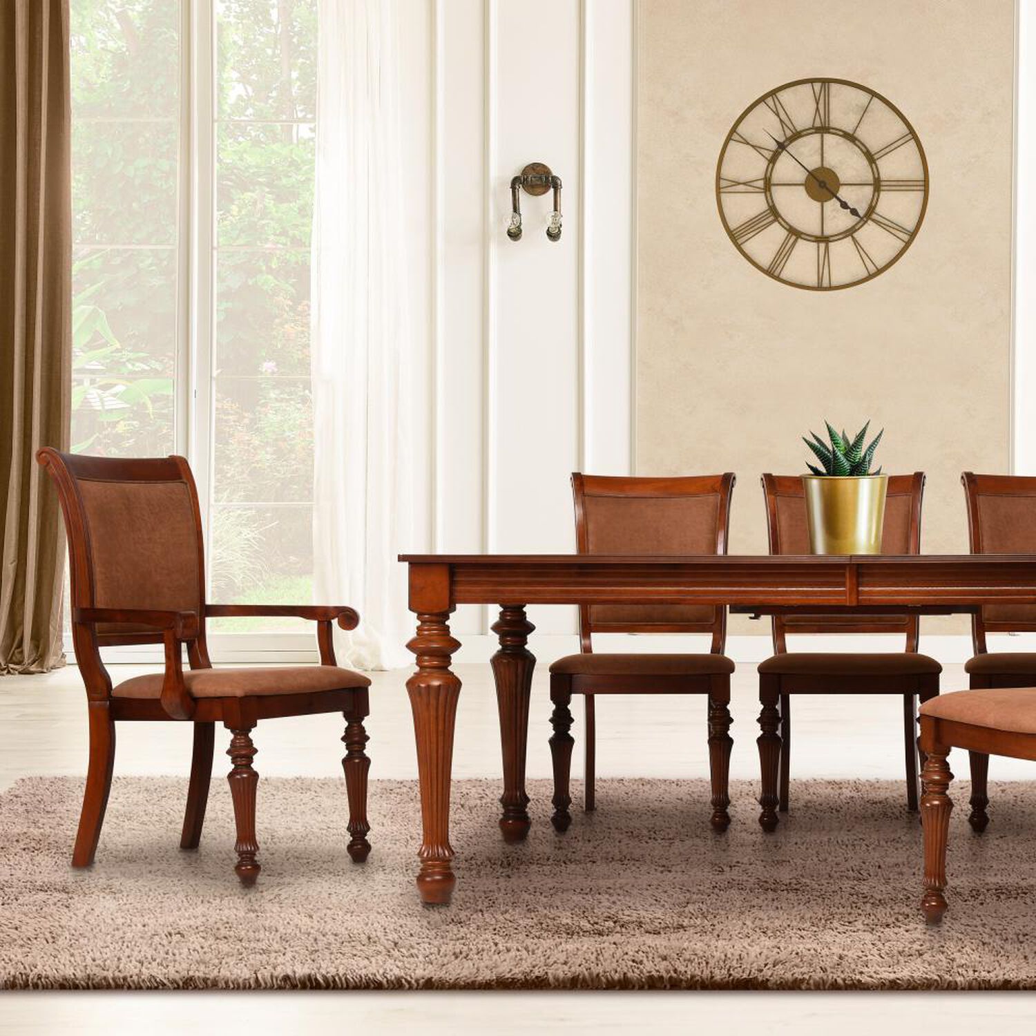 Juego De Comedor Cic New Carrera / 6 Sillas / 2 Sitiales image number 2.0