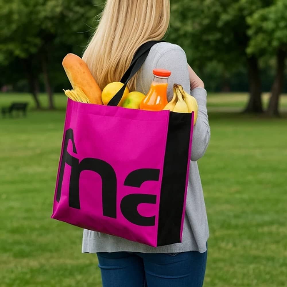 Bolsa Ecologica De Compras Reutilizable Tnt Supermercado image number 2.0