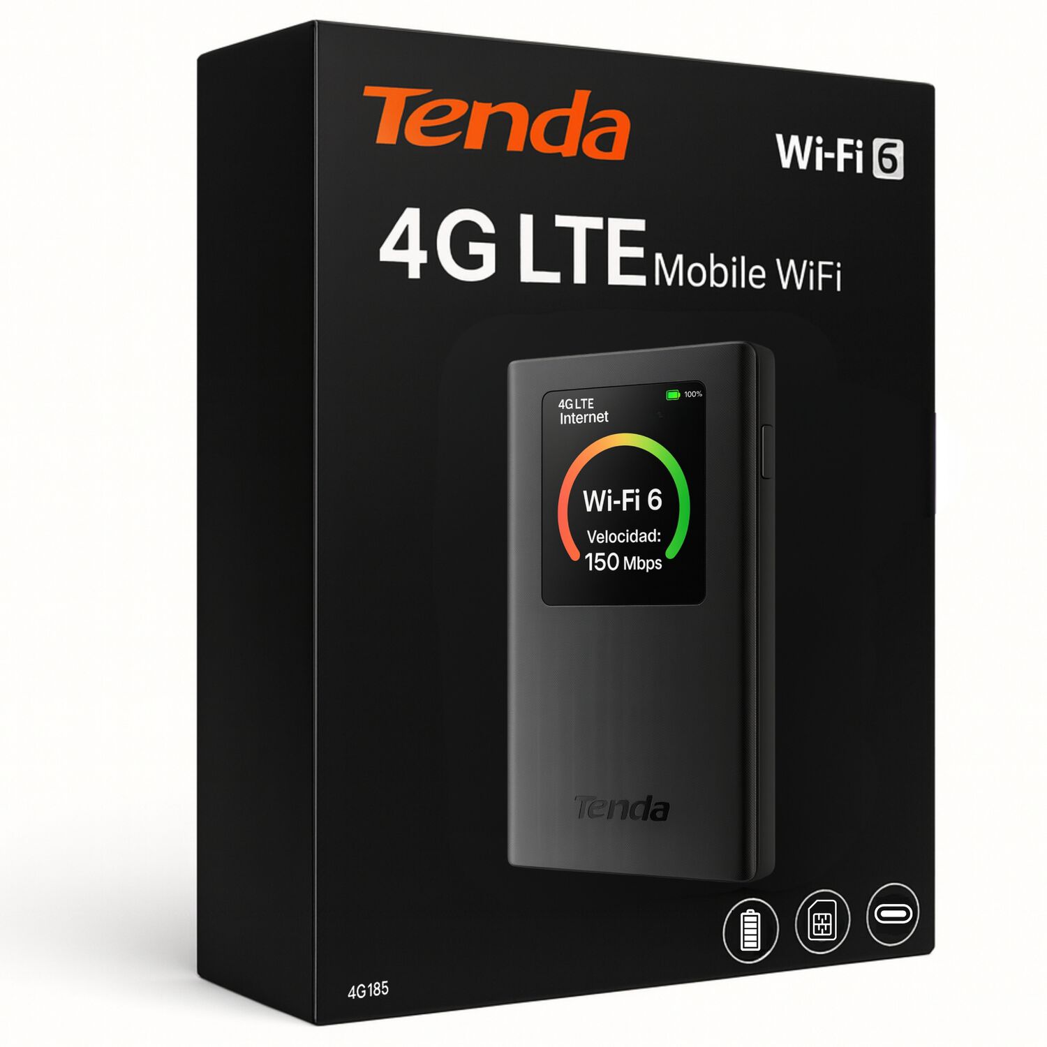 Router Port&aacute;til 4g Lte / 3g / Wifi 6 Con Bater&iacute;a De 2100mah image number 0.0