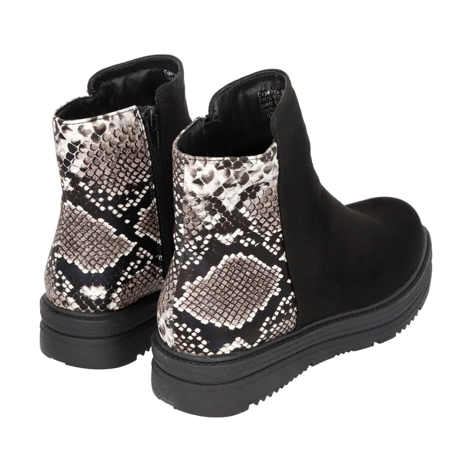 Botin Mujer Negro Snake 005 Police image number 4.0