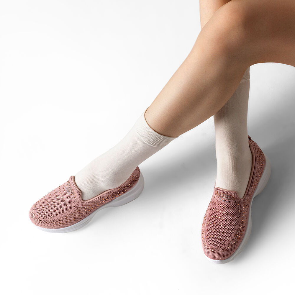 Zapatilla Casual Mujer Slip On Con Pedrer&iacute;a Weide Tfa203 image number 3.0