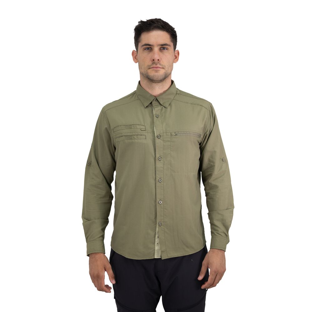 Camisa Hw Arizona Hombre Verde Oliva image number 0.0