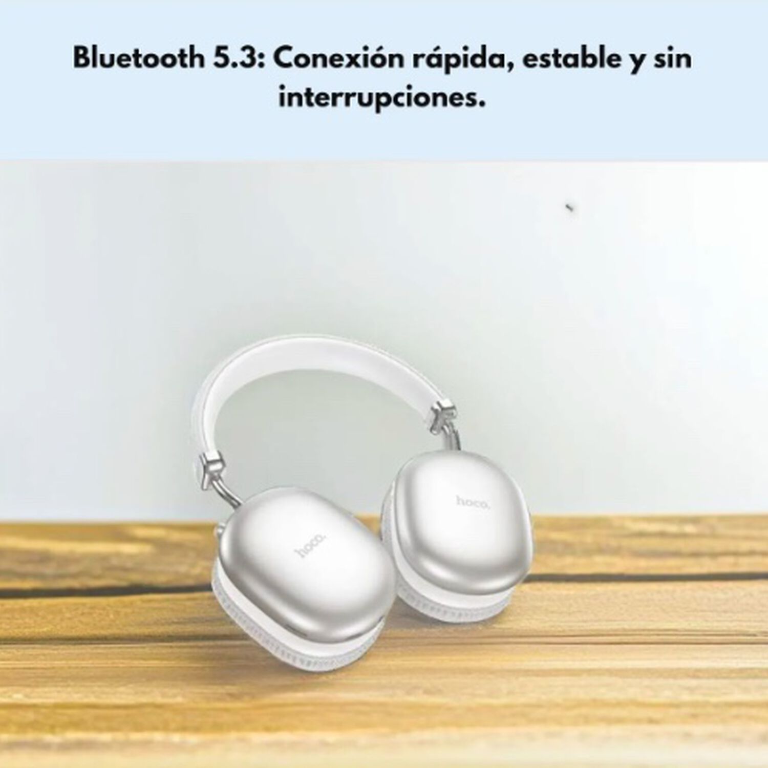Aud&iacute;fonos Bluetooth Plateado image number 2.0