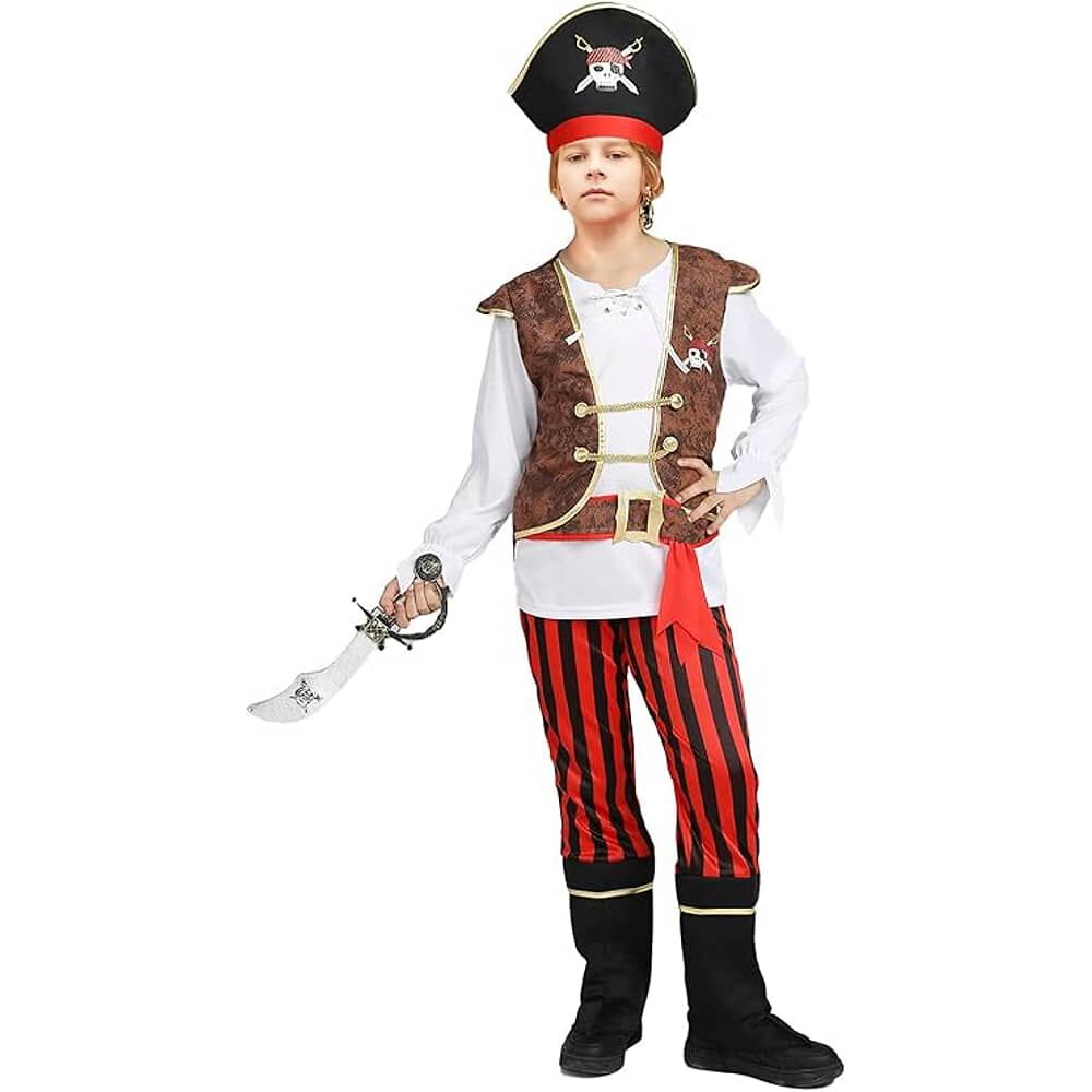 Disfraz Infantil Pirata Jack Sparrow image number 0.0
