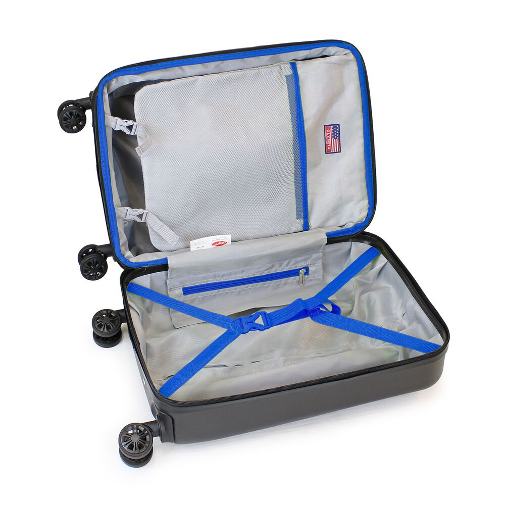 Maleta S De Cabina Olympia 10kg Negra-azul image number 4.0