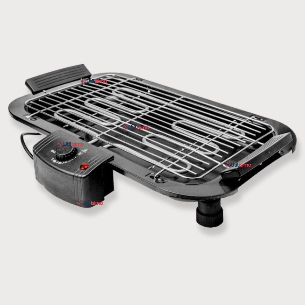 Parrillera El&eacute;ctrica Asador 2000w De Potencia Antiadherente Negro image number 0.0