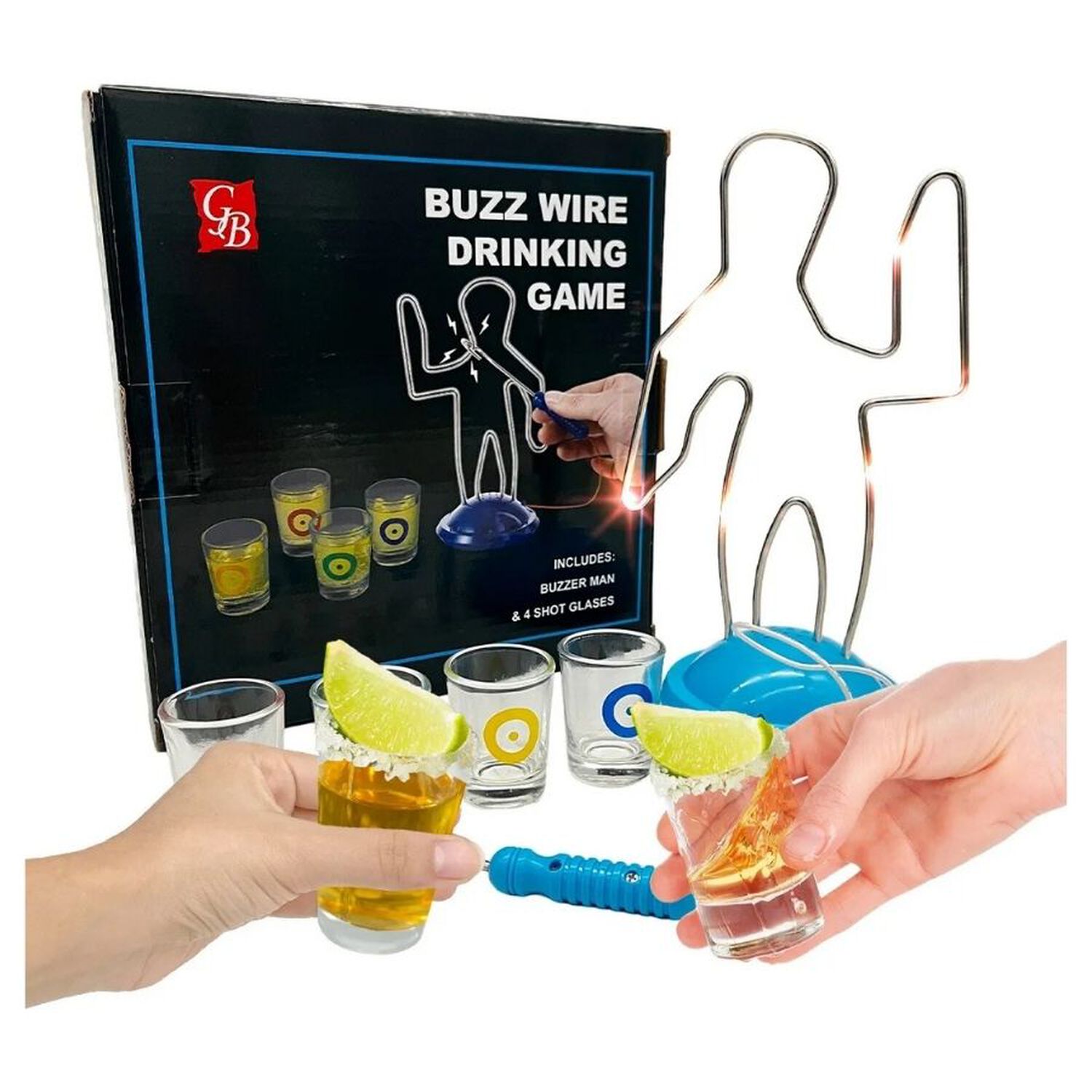 Juego De Mesa Buzz Wire Drinking Juego De Shots image number 3.0