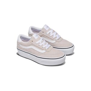 Zapatilla Urbana Mujer Vans Brooklyn Plataform Taupe