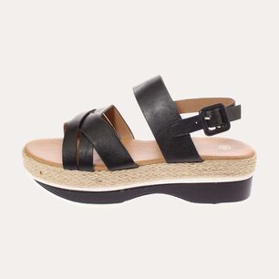 Sandalia Negro V&iacute;a Franca Art. 52110b31106black