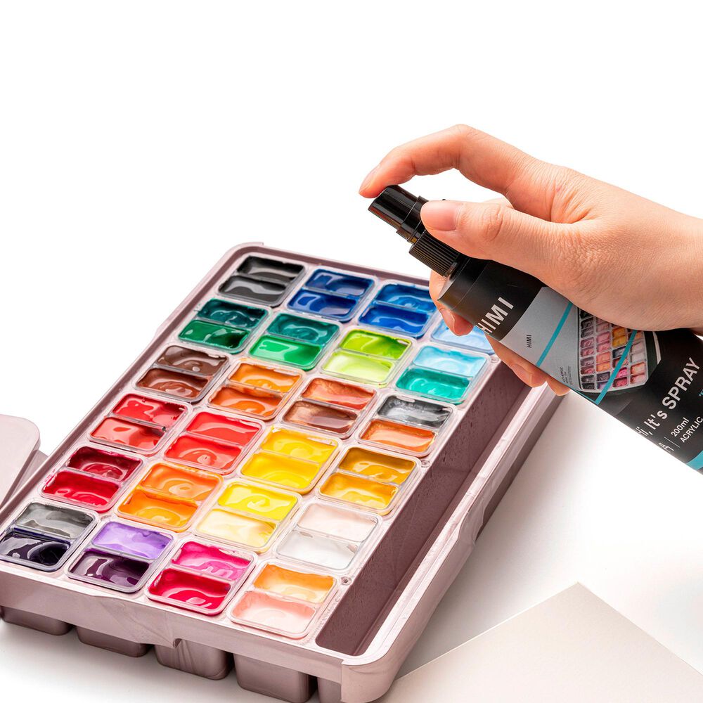 Himi Spray Humectante Para Pintura Acrilica 200ml image number 4.0