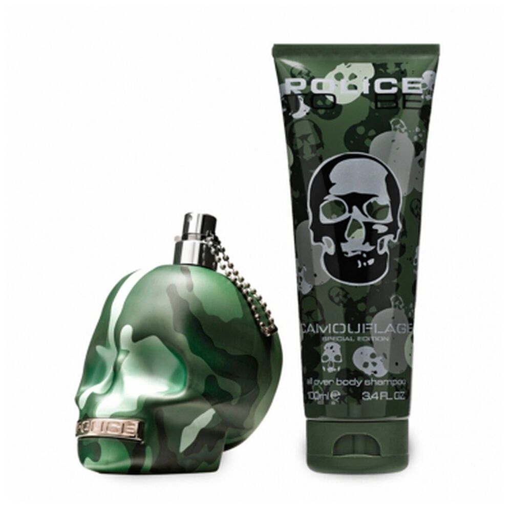Police To Be Camouflage For Men Edt 40 Ml + All Over Body Shampoo 100 Ml image number 0.0