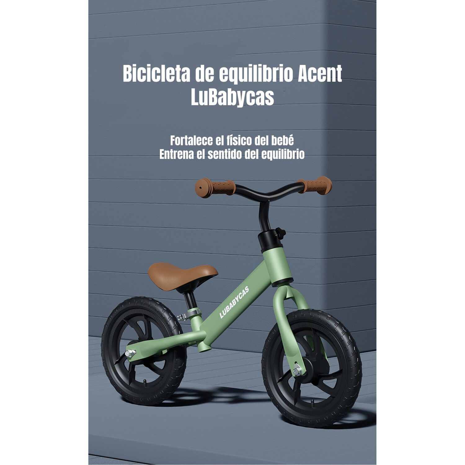 Bicicleta De Equilibrio 2-6 A&ntilde;os Aro 12 Acent Lubabycas image number 3.0
