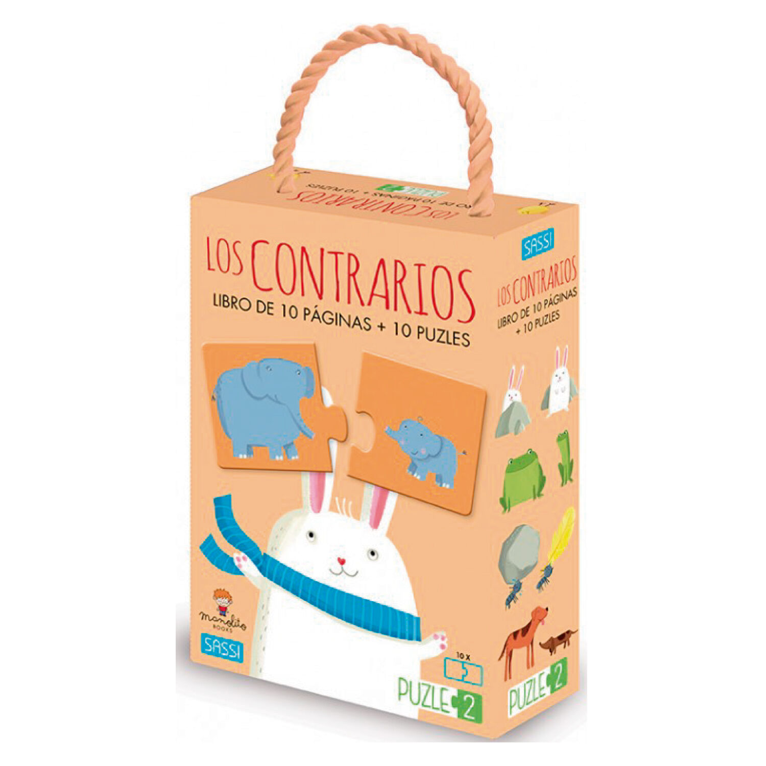 Libro Y Puzzle Los Contrarios image number 0.0