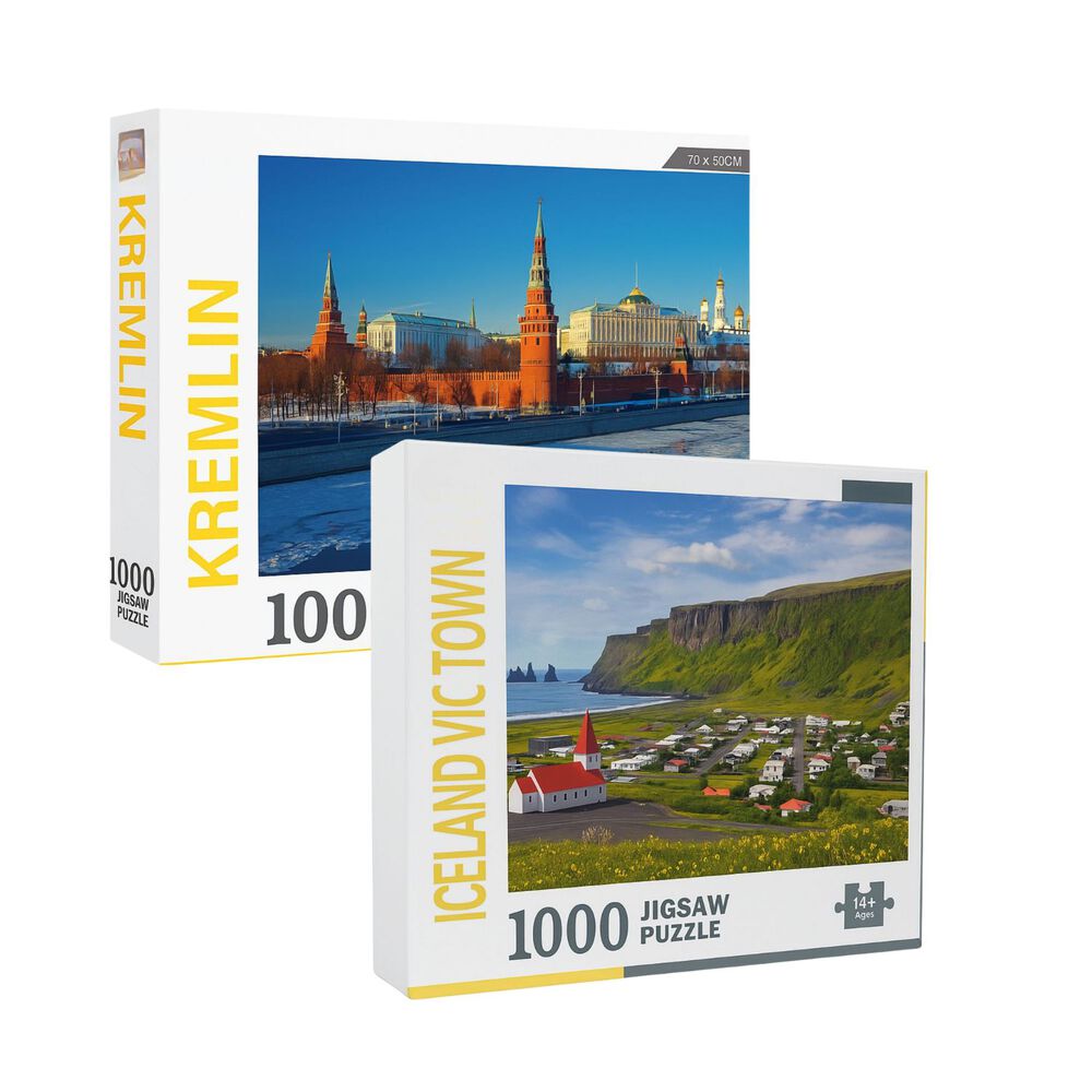 2 Rompecabezas 1000 Piezas 70x50cm Kremlin Islandia image number 0.0