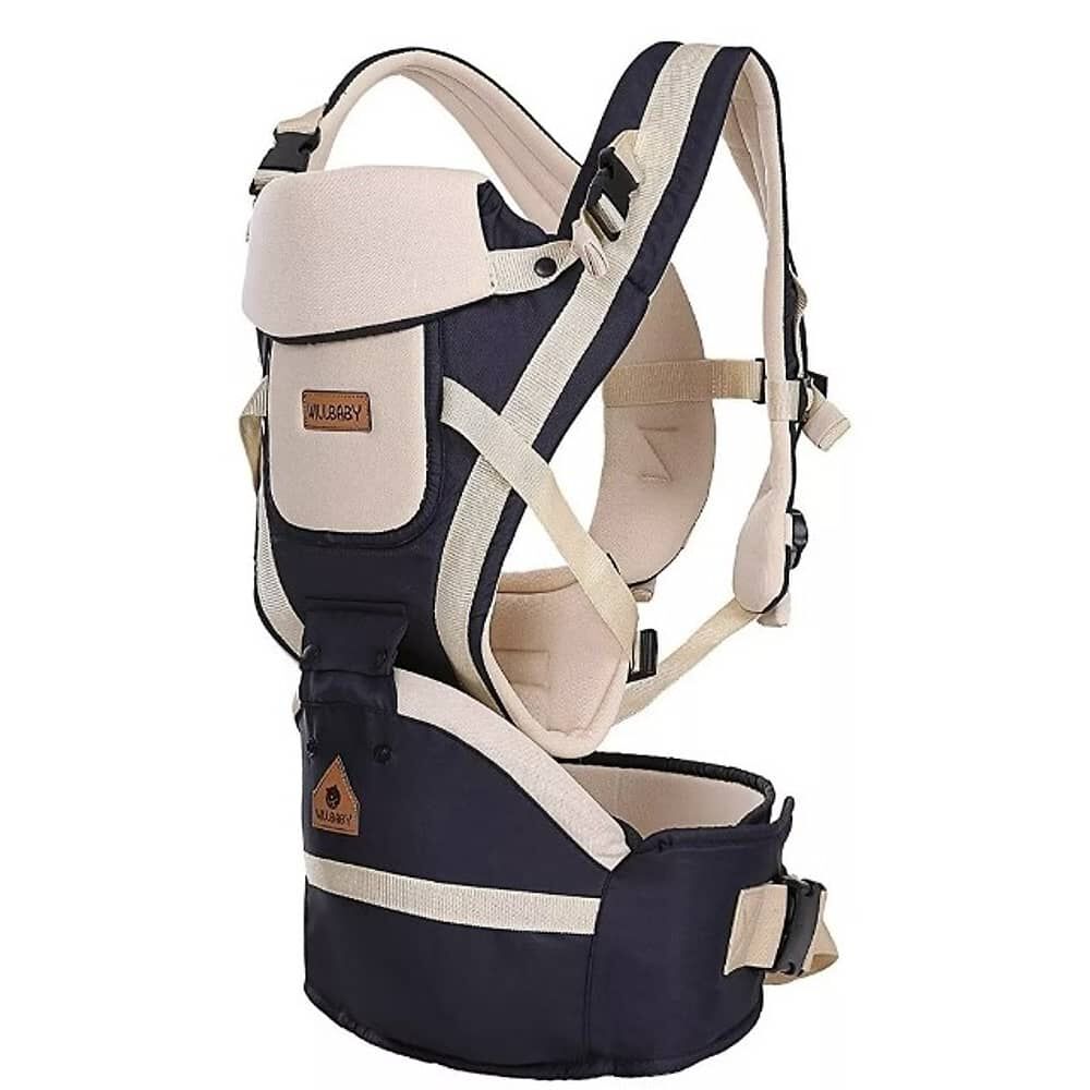 Mochila Portabeb&eacute; 3 En 1 Ajustables Asiento Removible Caf&eacute; image number 1.0