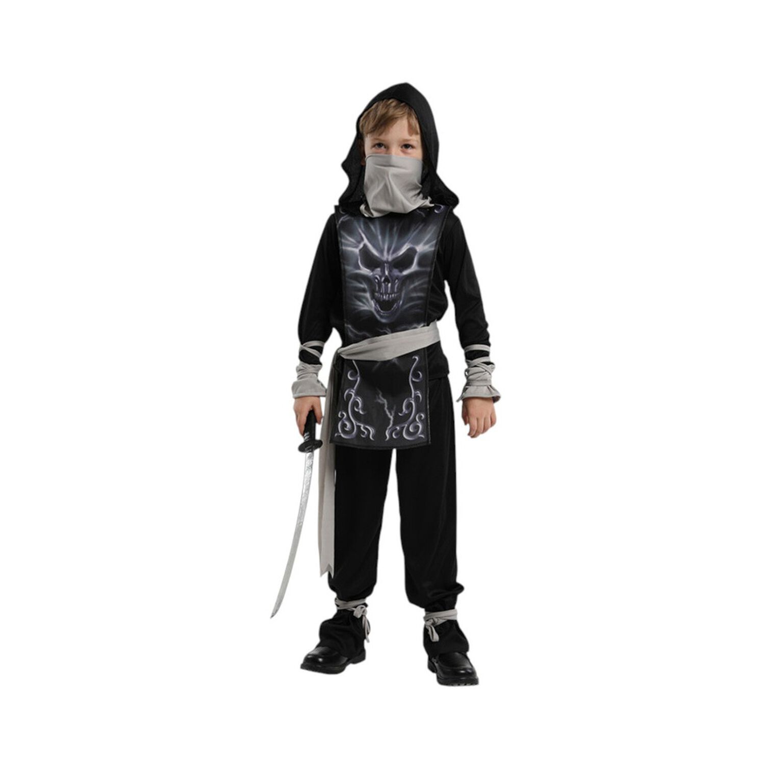 Disfraz Infantil Ninja Esqueleto Asesino image number 1.0