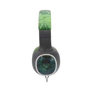 Audifonos Bluetooth Infantil Overear Verde Hulk