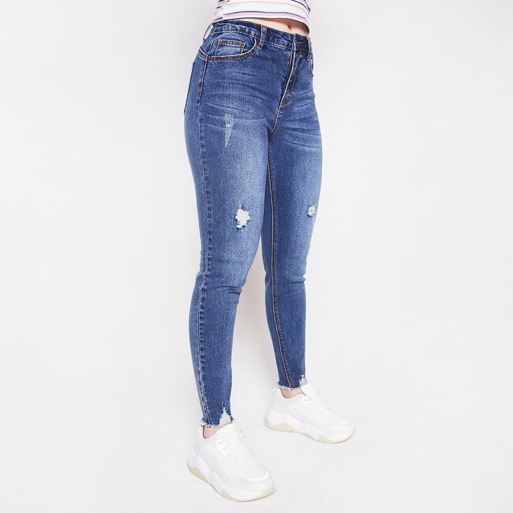 Jeans Mujer Tiro Alto Push Up Freedom image number 0.0