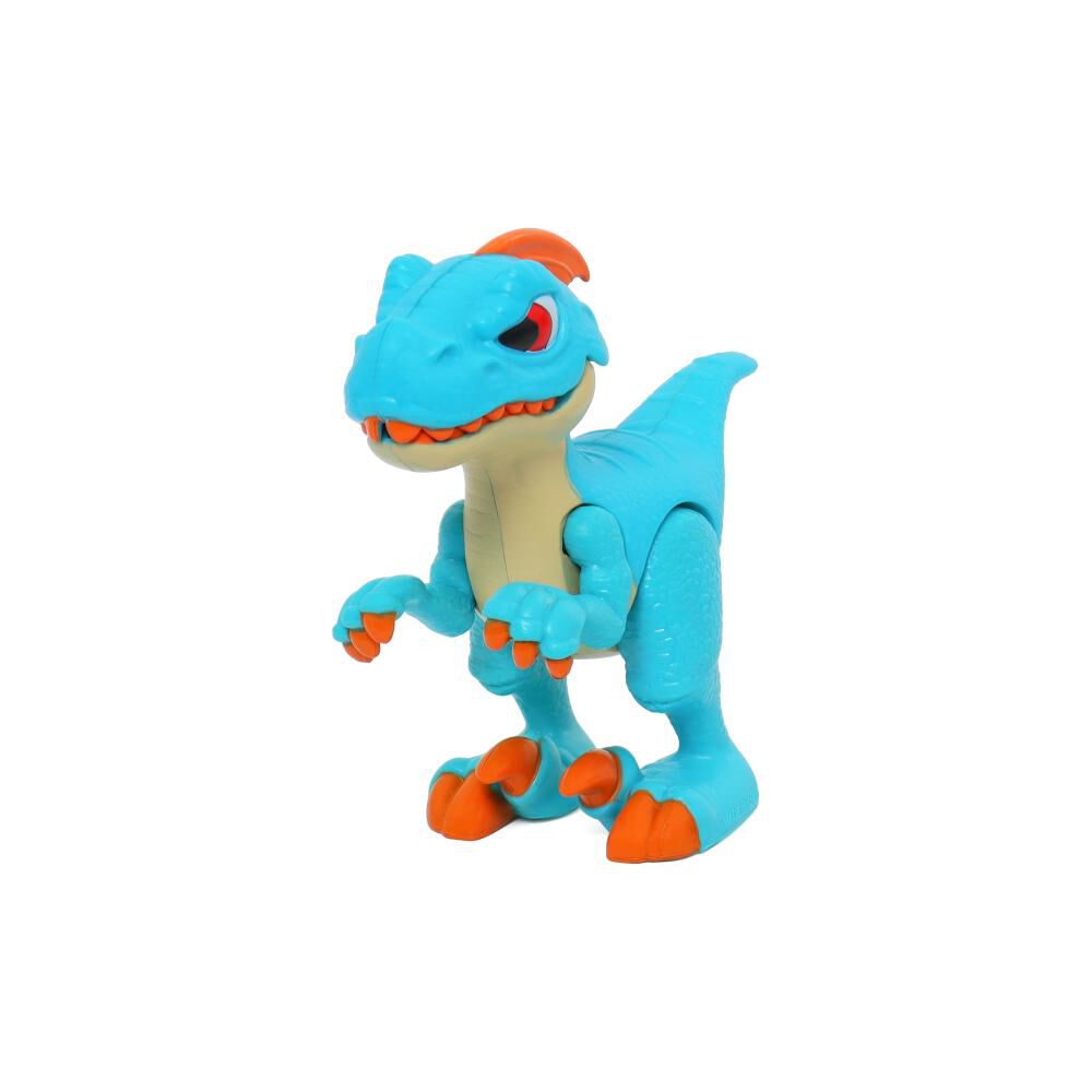 2 Dinosaurios (raptor & Megalosaurus) Happy Line image number 2.0