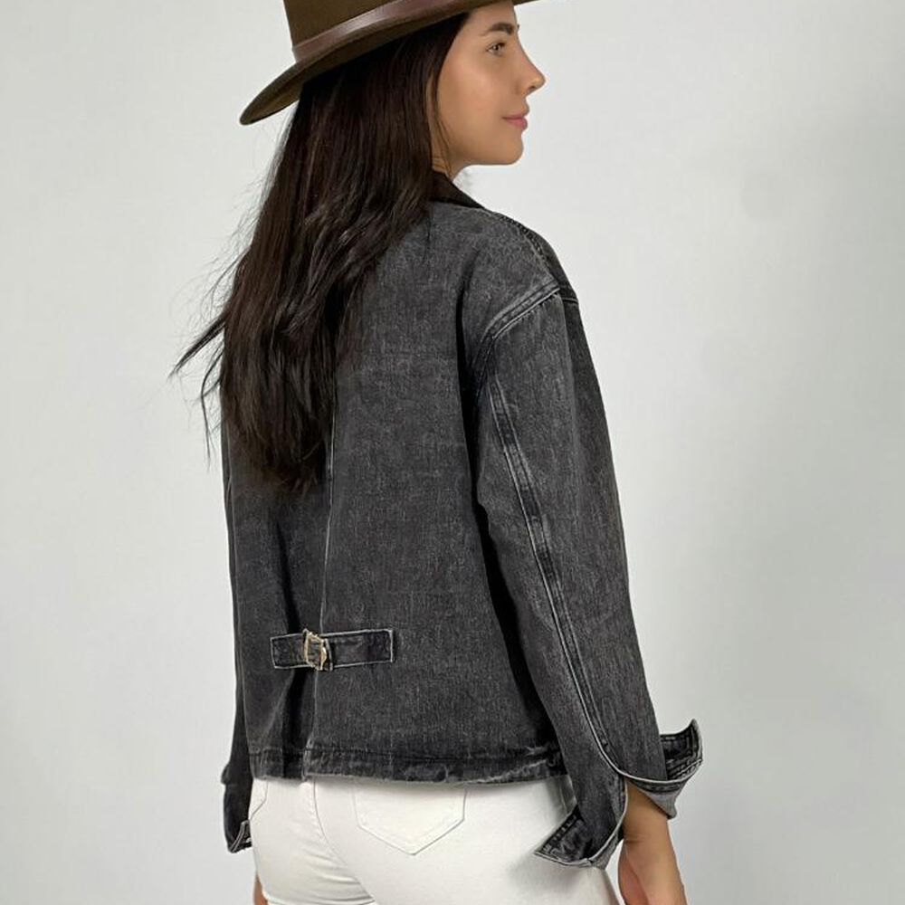 Chaqueta Mezclilla Cuello Cotel&eacute; image number 7.0