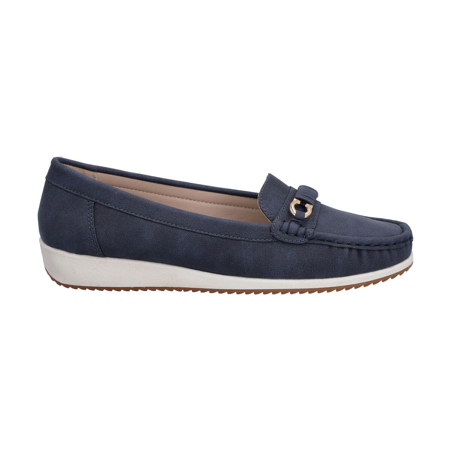 Mocas&iacute;n Mujer Azul Lali Police image number 0.0