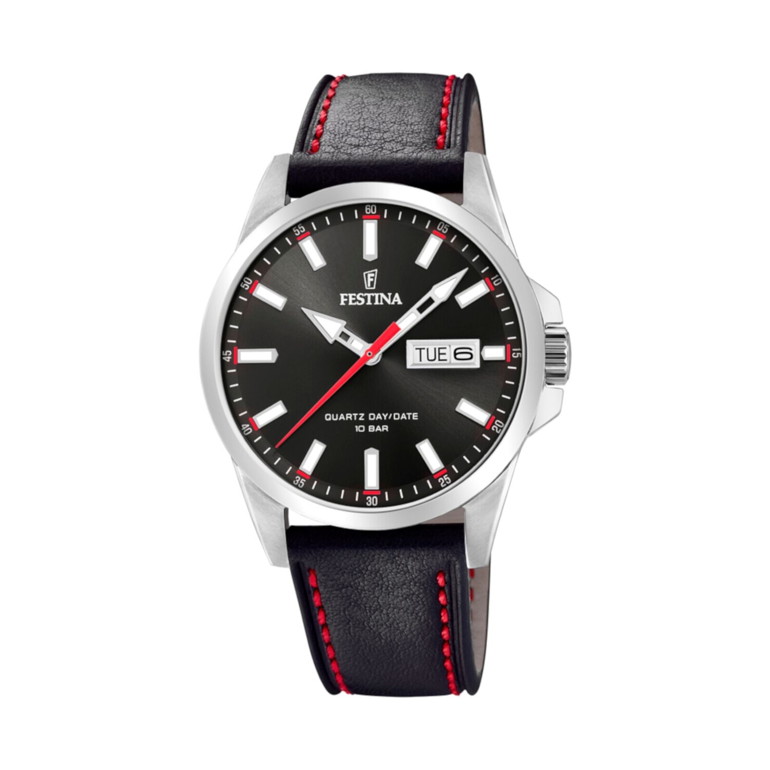 Reloj F20358/4 Festina Negro Hombre Acero Cl&aacute;sico image number 0.0