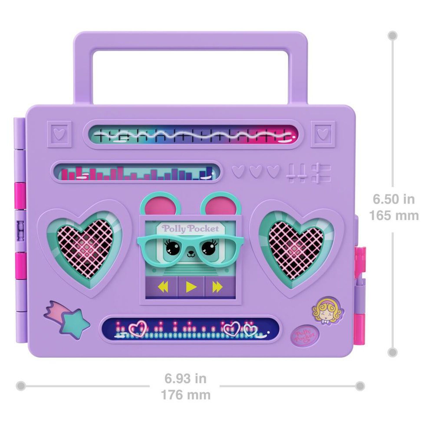 Set De Juegos Mini Mu&ntilde;ecas Polly Pocket Fiesta Disco Fashion image number 2.0