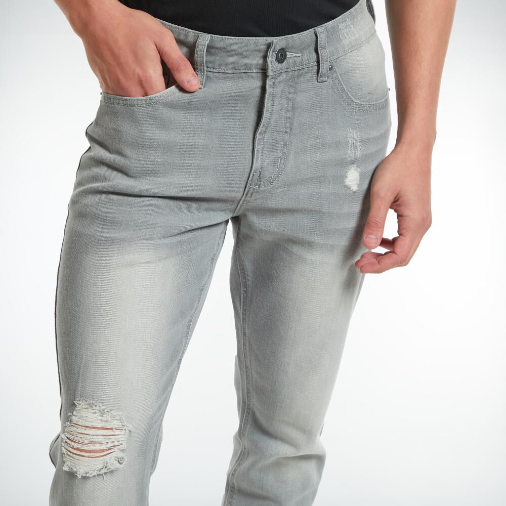 Jeans Roturas Skinny Fit Hombre Skuad image number 4.0