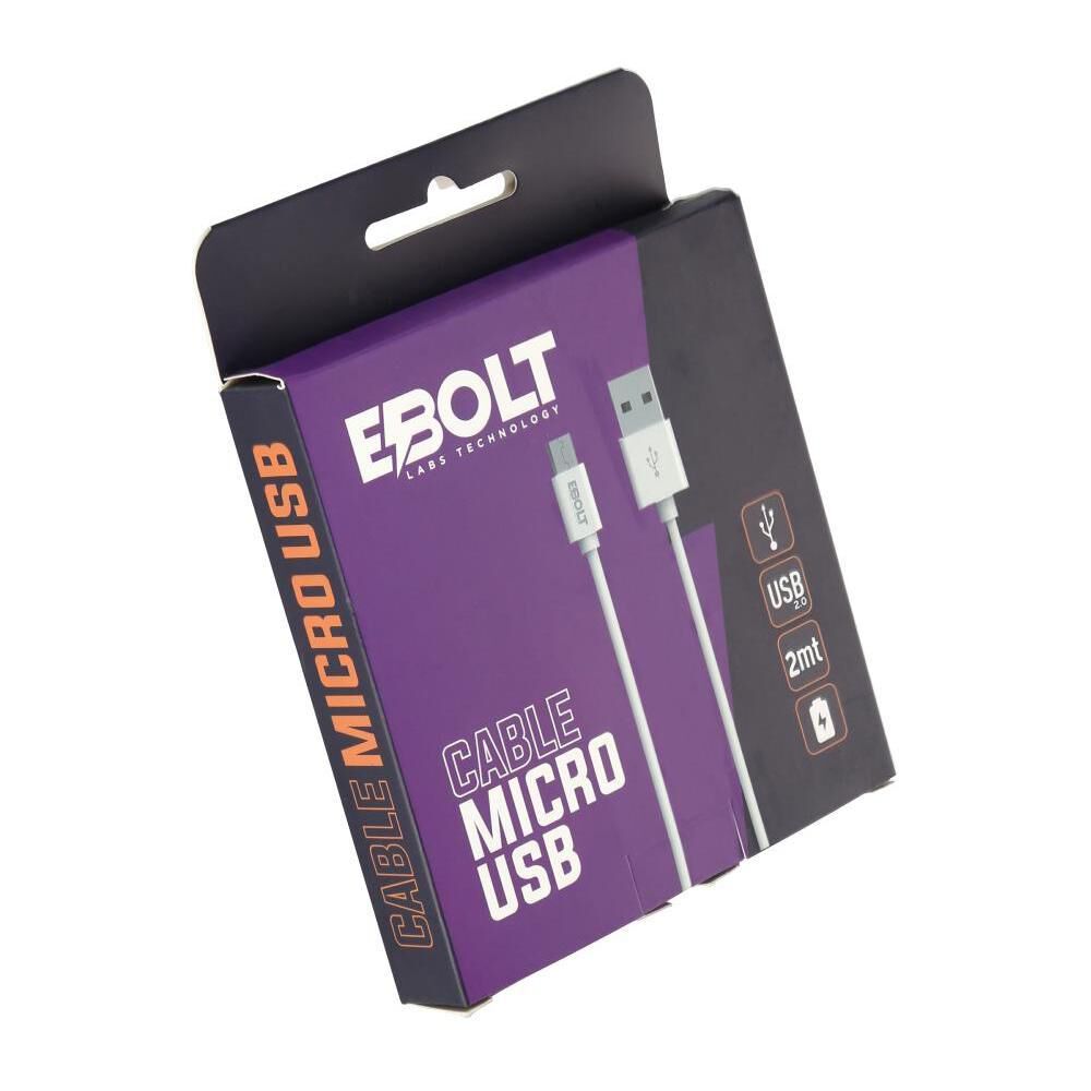 Cable Micro Usb Ebolt image number 1.0