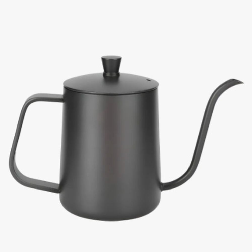 Tetera Cuello Cisne Negra 350 Ml Caf&eacute; Te De Acero Inoxidable image number 0.0
