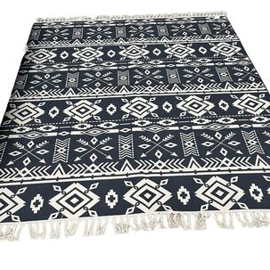 Alfombra Tapete De Lino Para Living, Comedor, Dormitorio
