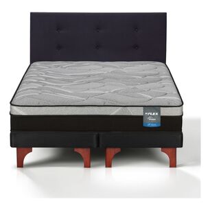 Cama Europea Flex Dream Pro / 2 Plazas + Respaldo