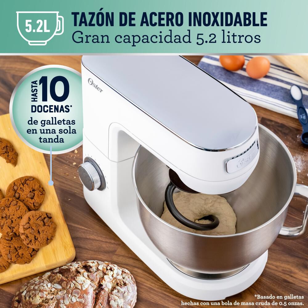 Batidora de Pedestal Oster FPSTSMPL3W-052 / 5.2 Litros / 1000W image number 12.0