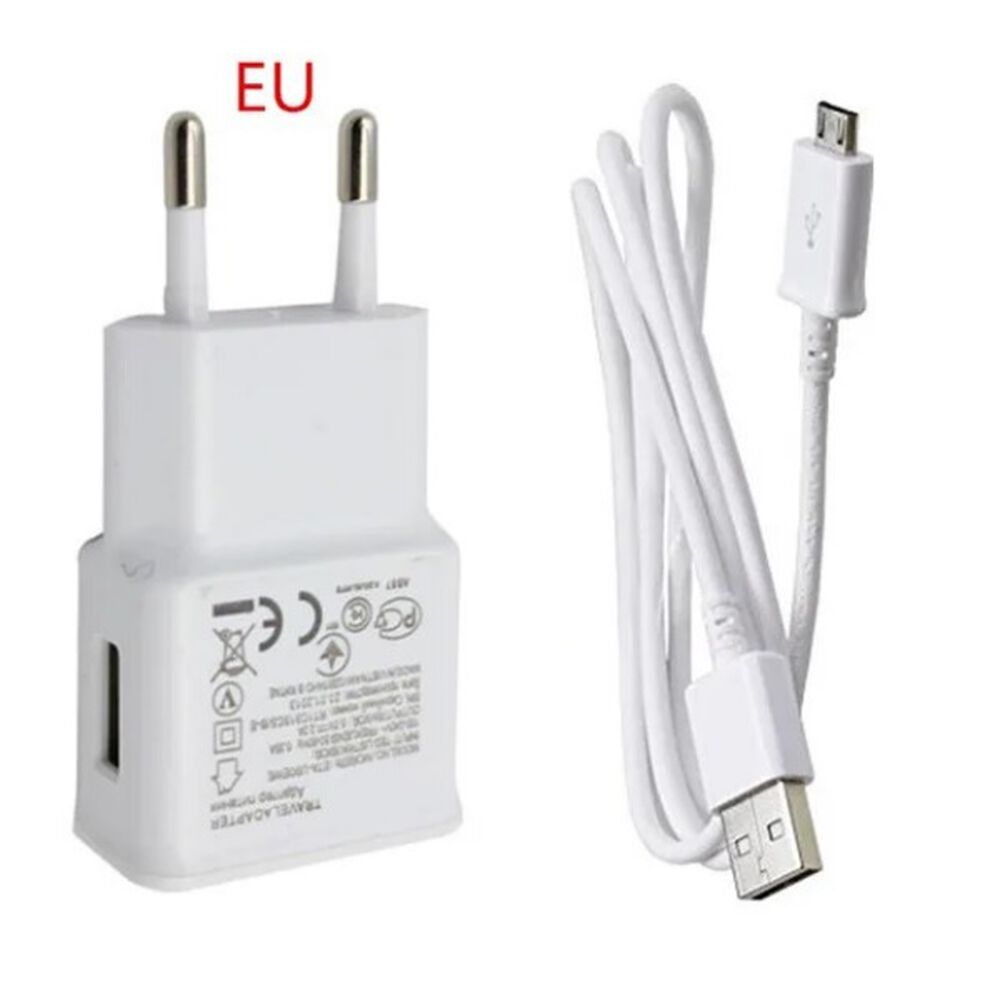 Cargador De Pared Casa Celular 1 Usb 2amp Carga R&aacute;pida Smartphone Con Cable V8 Micro Usb image number 2.0